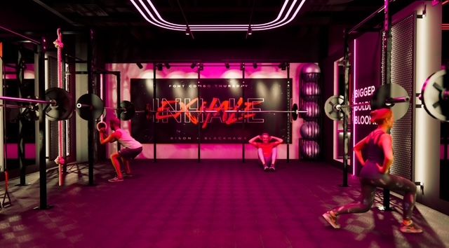 Imagem da estrutura da academia