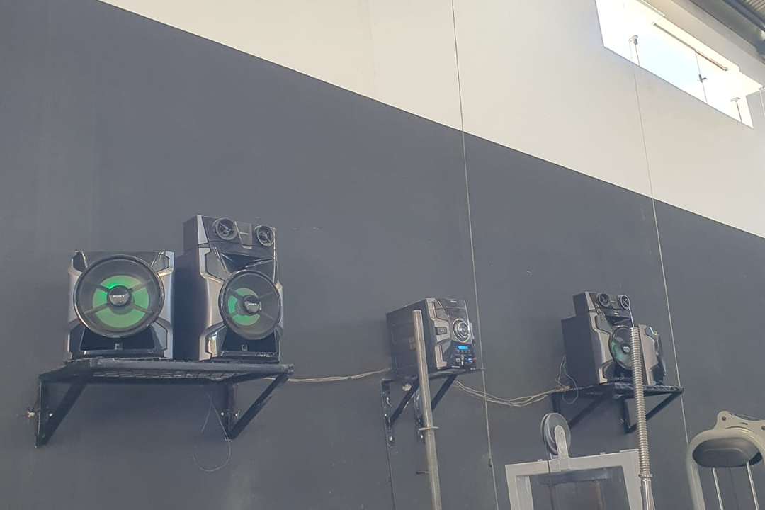 Imagem da estrutura da academia