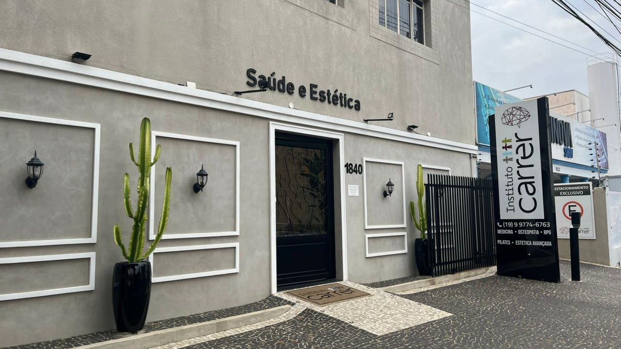 Imagem da estrutura da academia