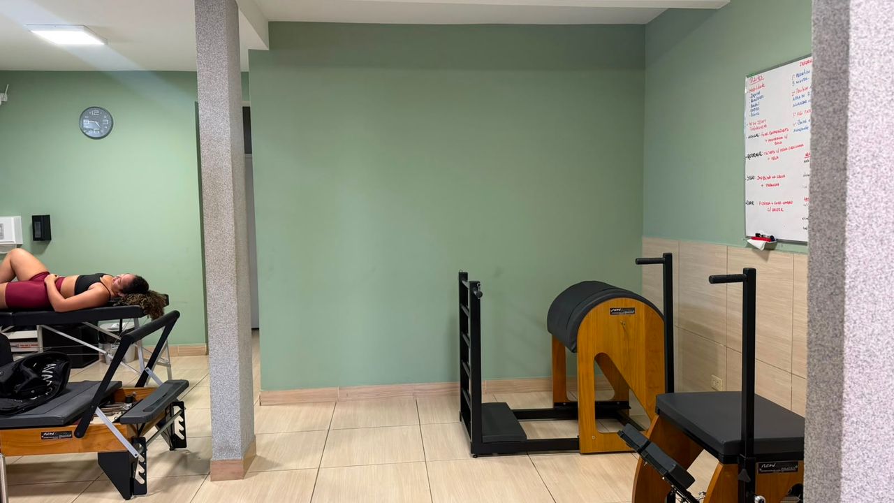 Imagem da estrutura da academia