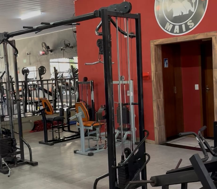 Imagem da estrutura da academia