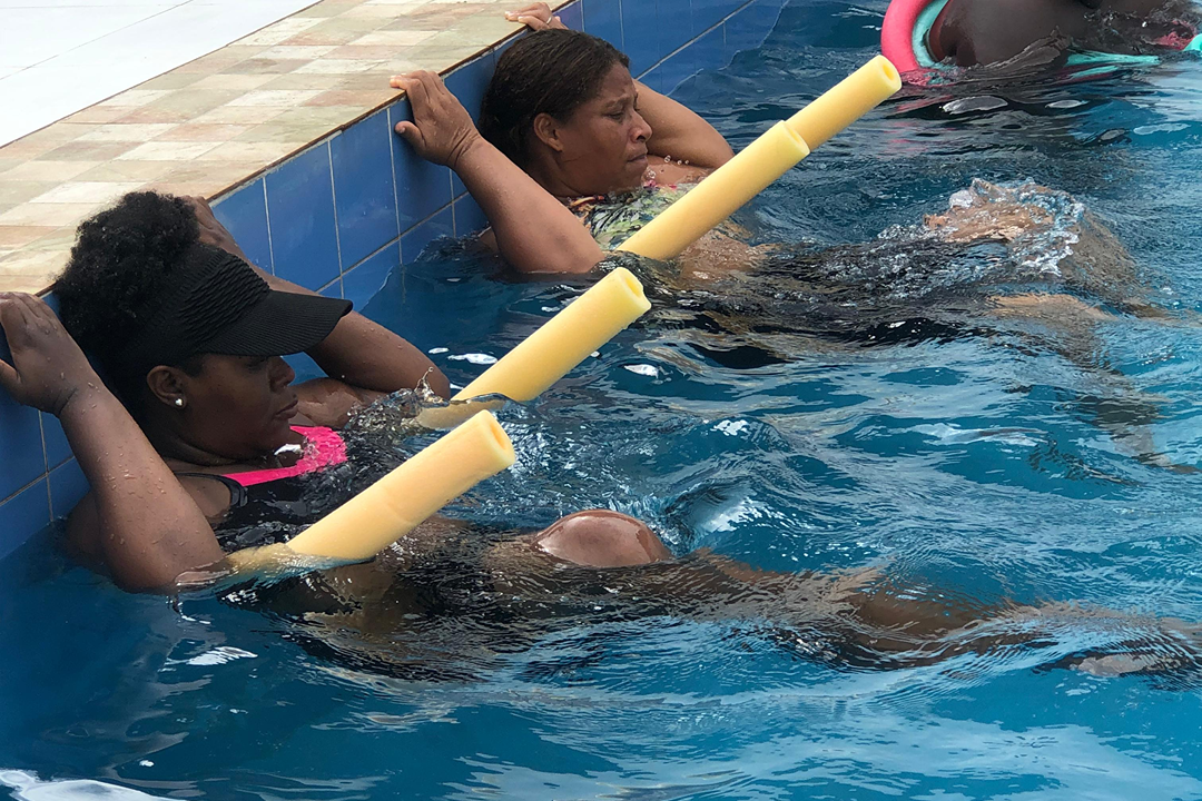 Imagem da estrutura da academia