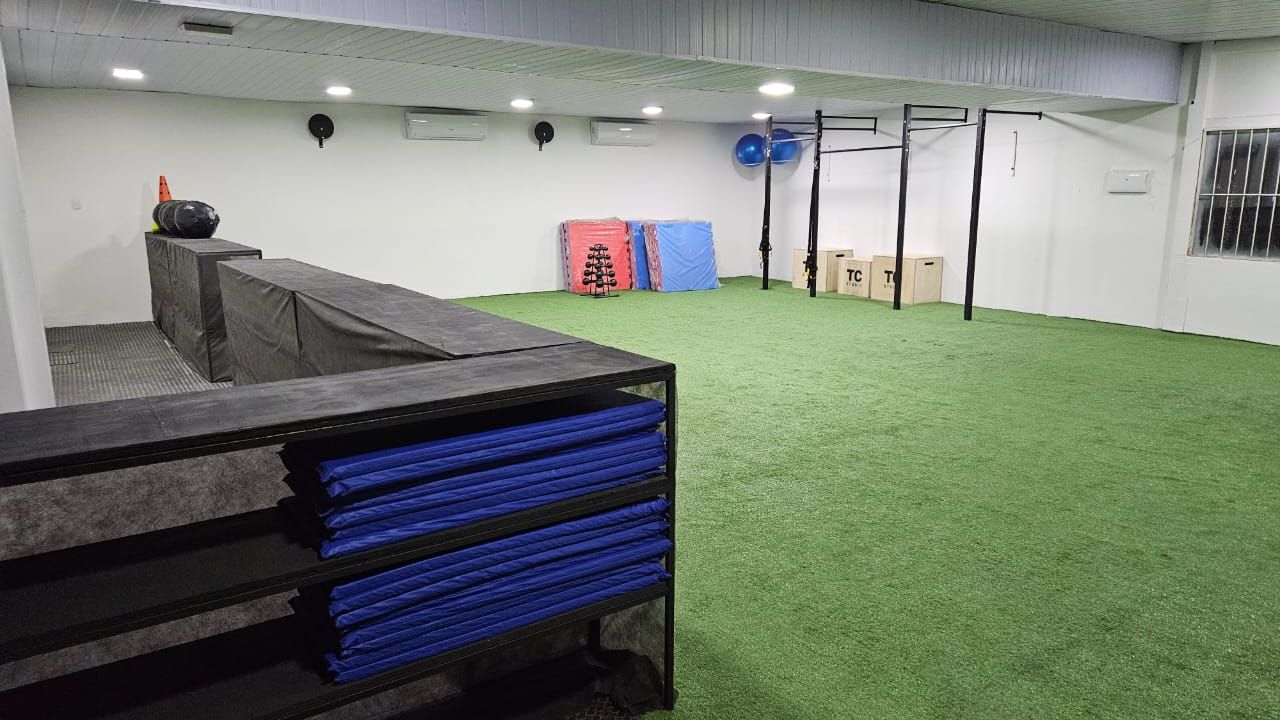 Imagem da estrutura da academia