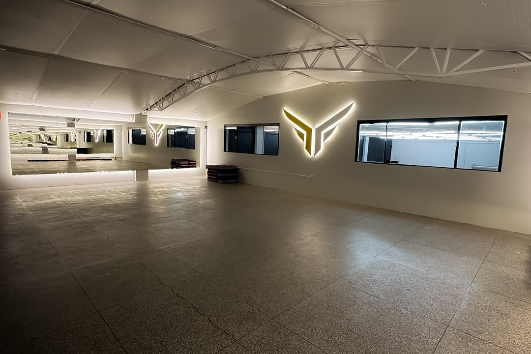 Imagem da estrutura da academia