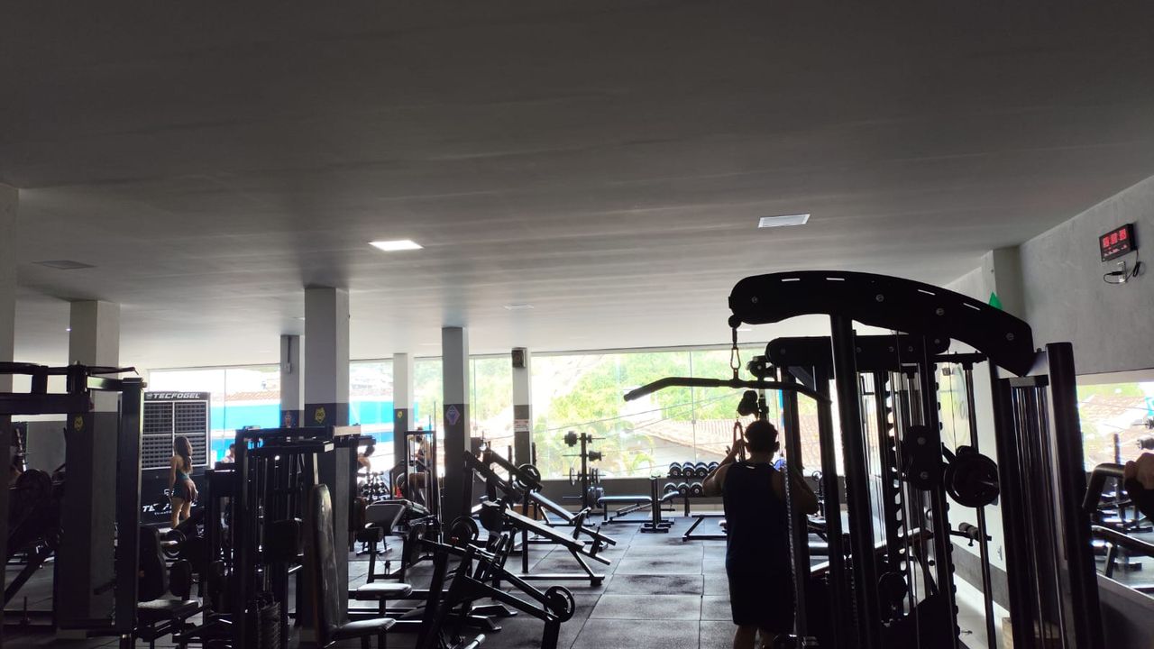 Imagem da estrutura da academia