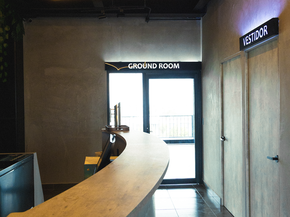 Imagem da estrutura da academia