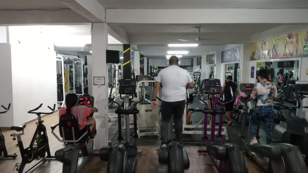 Imagem da estrutura da academia