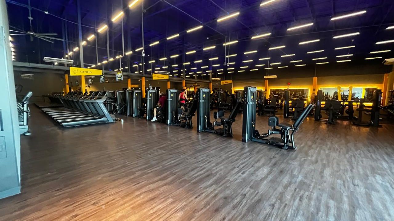 Imagem da estrutura da academia