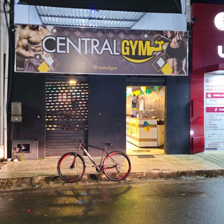 Imagem da estrutura da academia