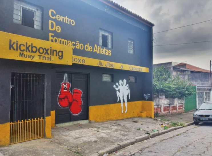 Imagem da estrutura da academia