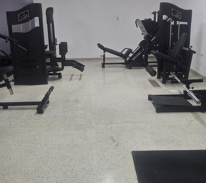 Imagem da estrutura da academia