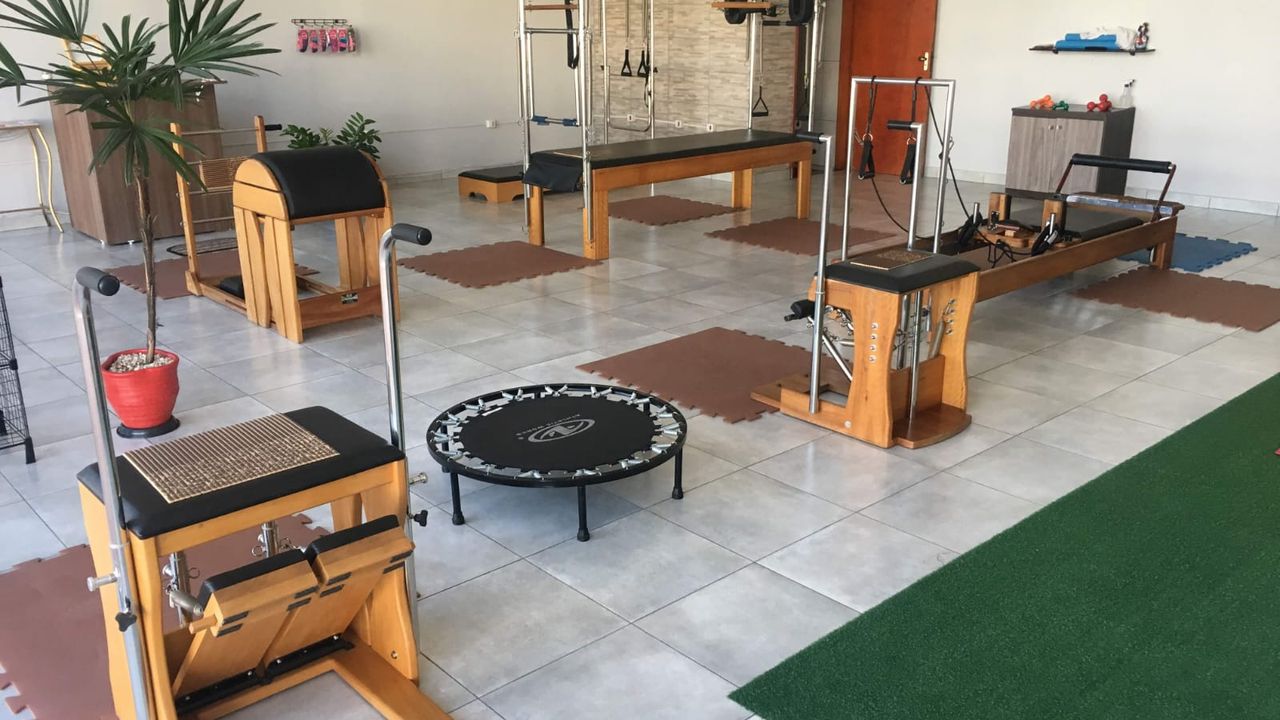 Imagem da estrutura da academia