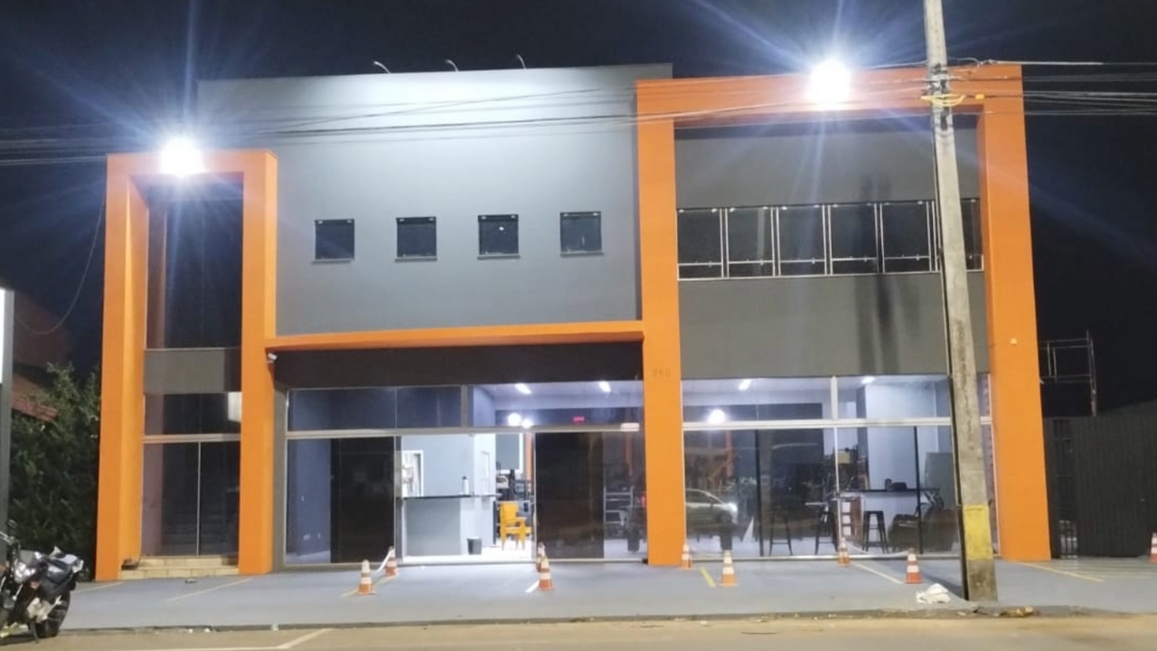 Imagem da estrutura da academia