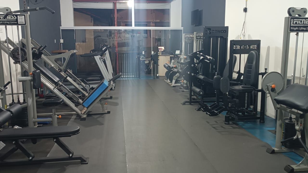 Imagem da estrutura da academia