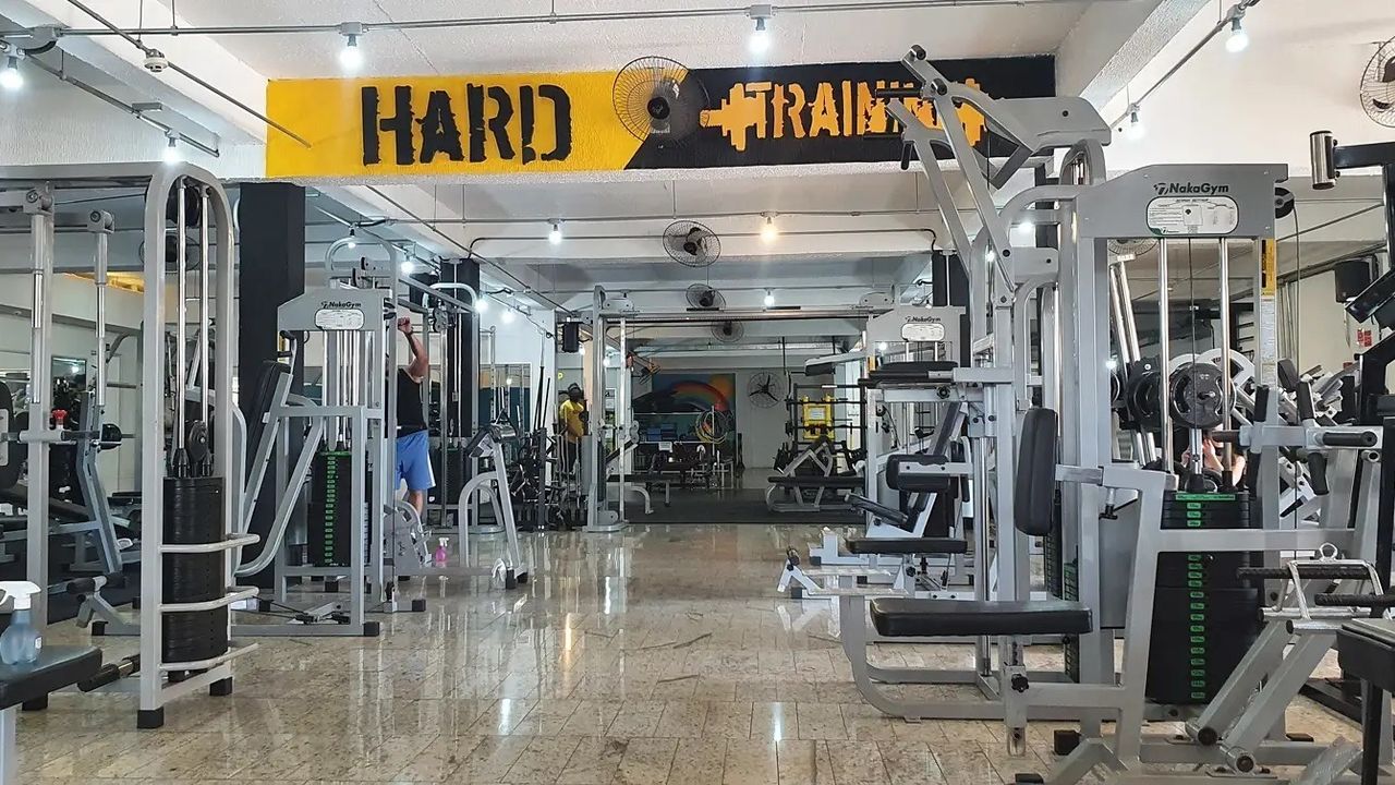 Imagem da estrutura da academia