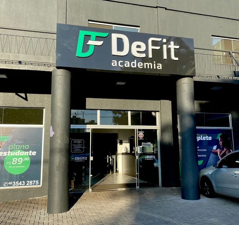 Imagem da estrutura da academia