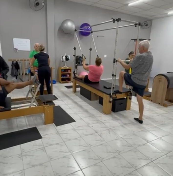 Imagem da estrutura da academia