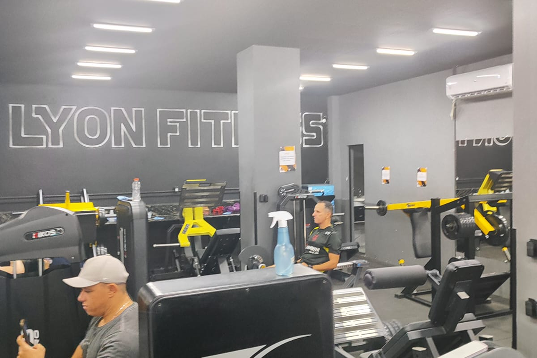 Imagem da estrutura da academia