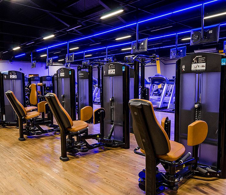 Imagem da estrutura da academia