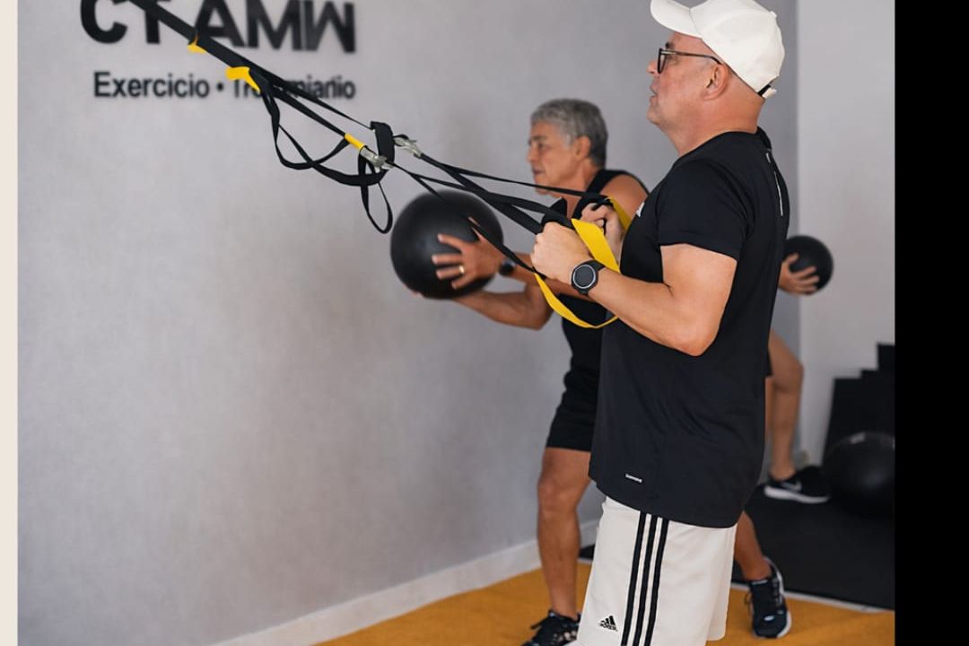 Imagem da estrutura da academia