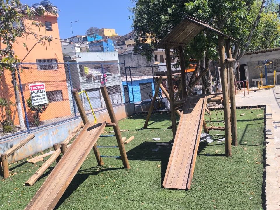 Imagem da estrutura da academia