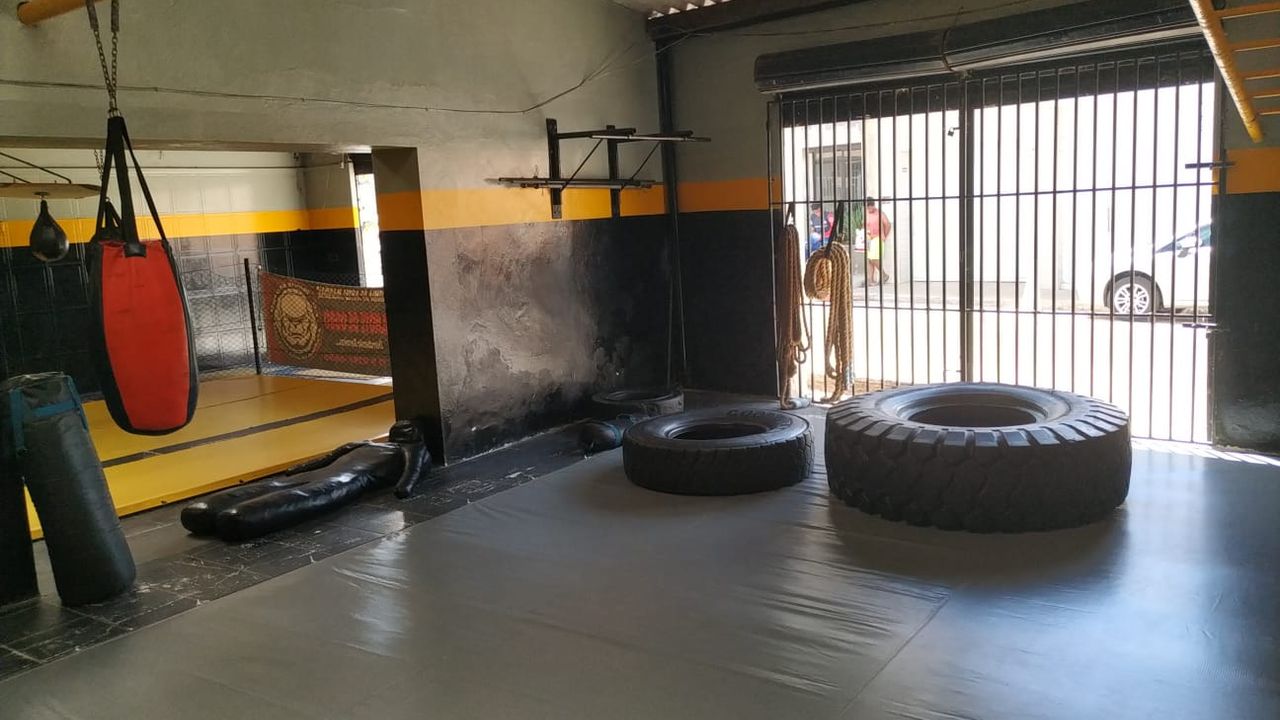 Imagem da estrutura da academia