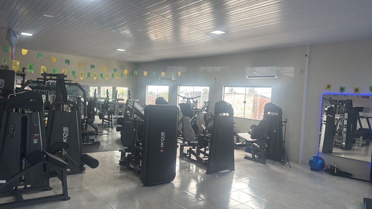 Imagem da estrutura da academia