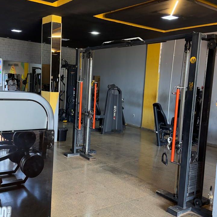 Imagem da estrutura da academia