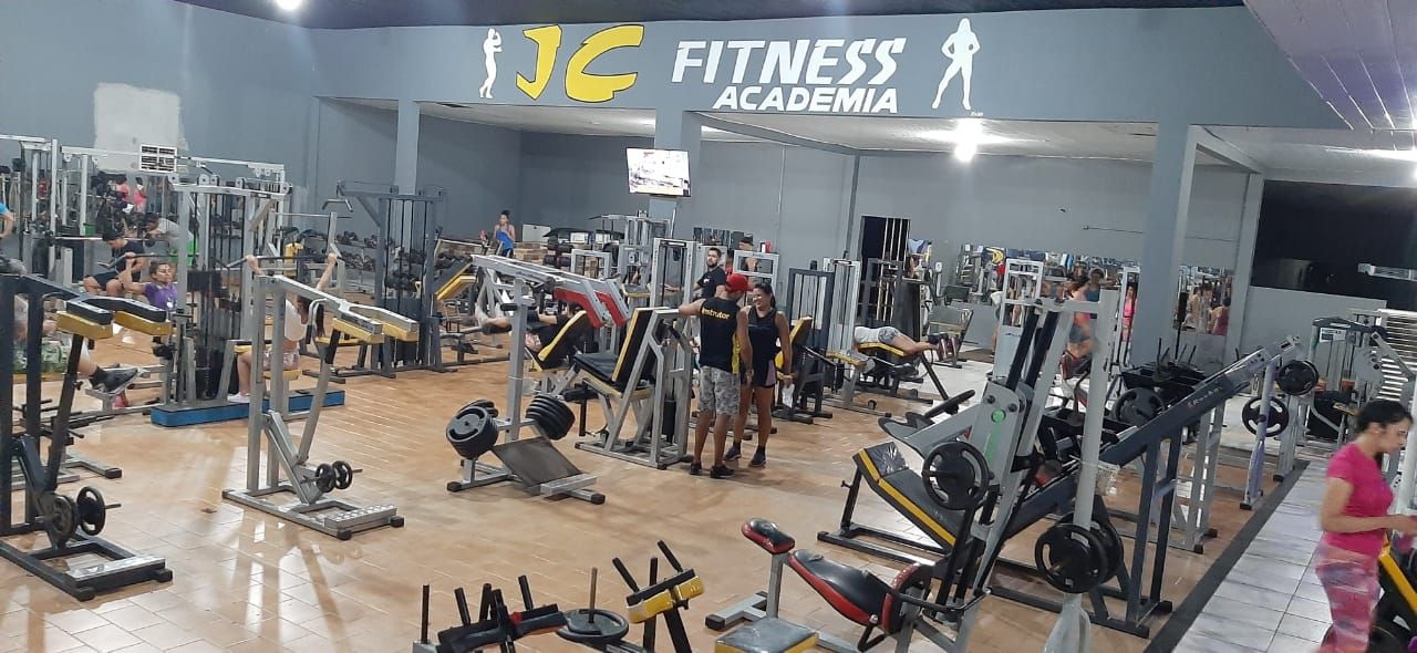 Imagem da estrutura da academia