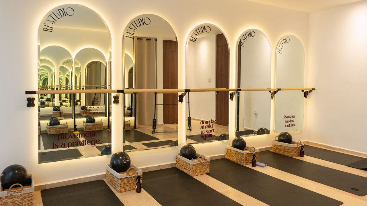 Imagem da estrutura da academia