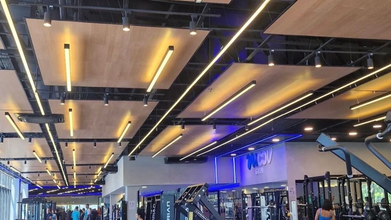 Imagem da estrutura da academia