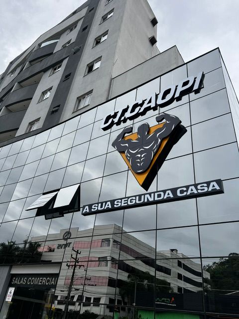Imagem da estrutura da academia