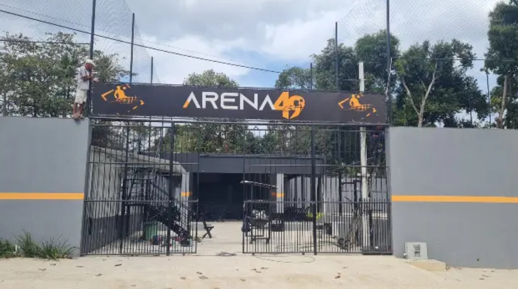 Imagem da estrutura da academia