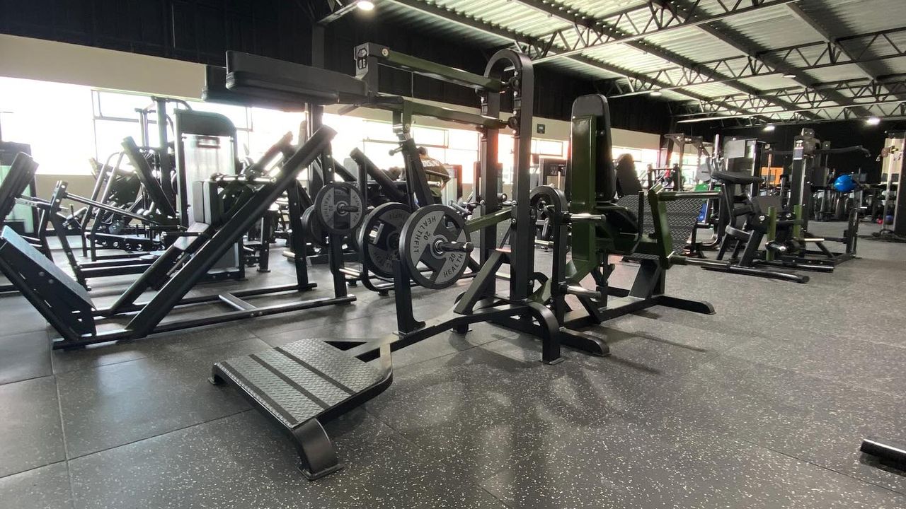 Imagem da estrutura da academia