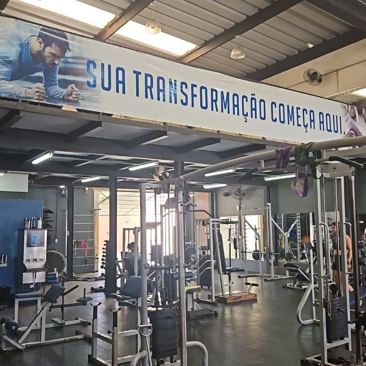 Imagem da estrutura da academia