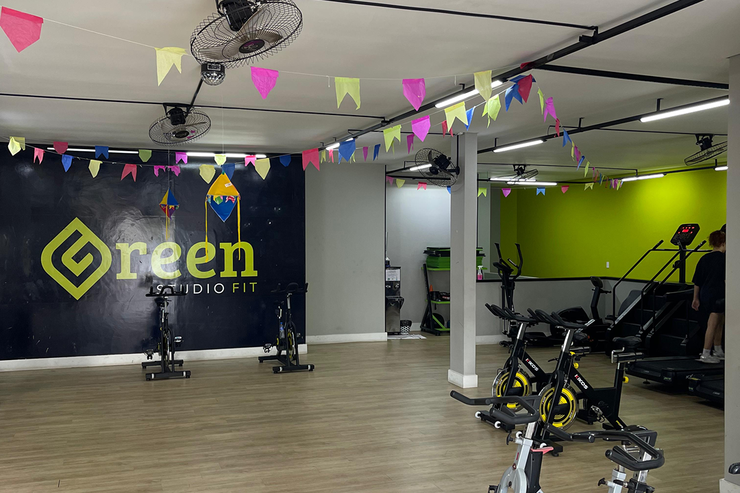 Imagem da estrutura da academia