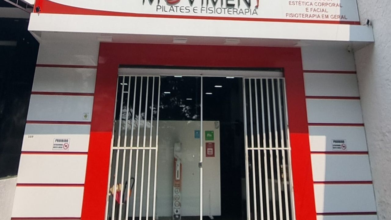 Imagem da estrutura da academia