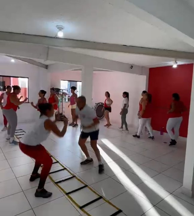 Imagem da estrutura da academia