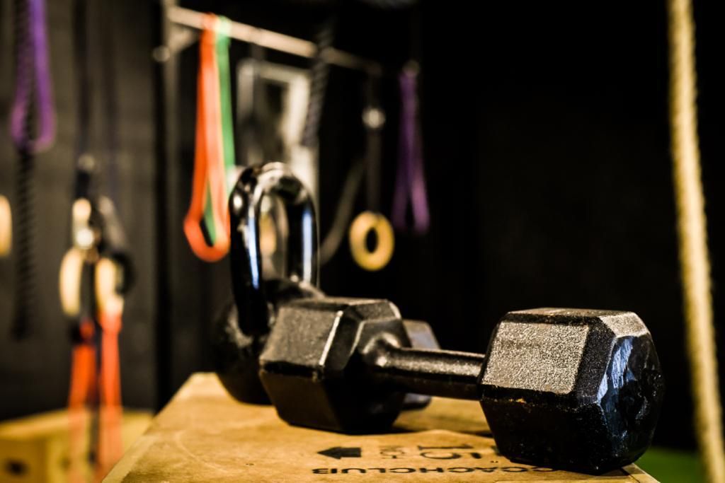 Imagem da estrutura da academia