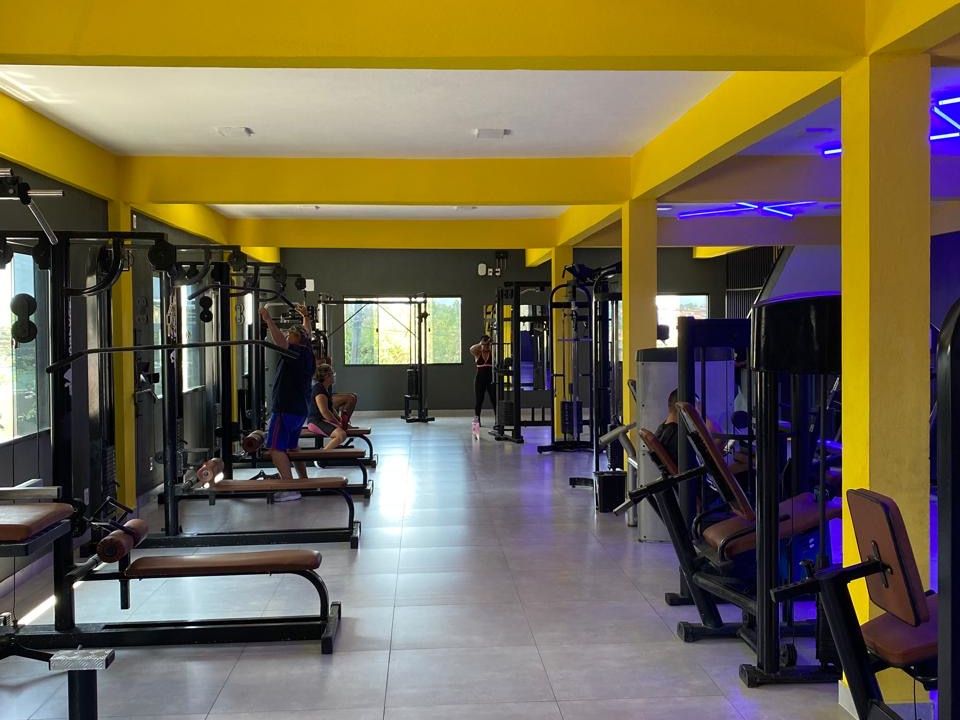 Imagem da estrutura da academia