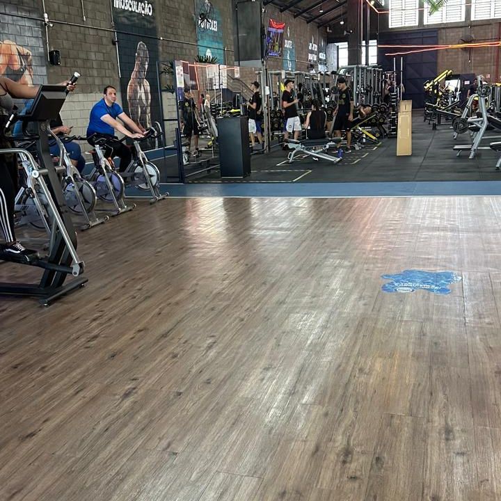 Imagem da estrutura da academia