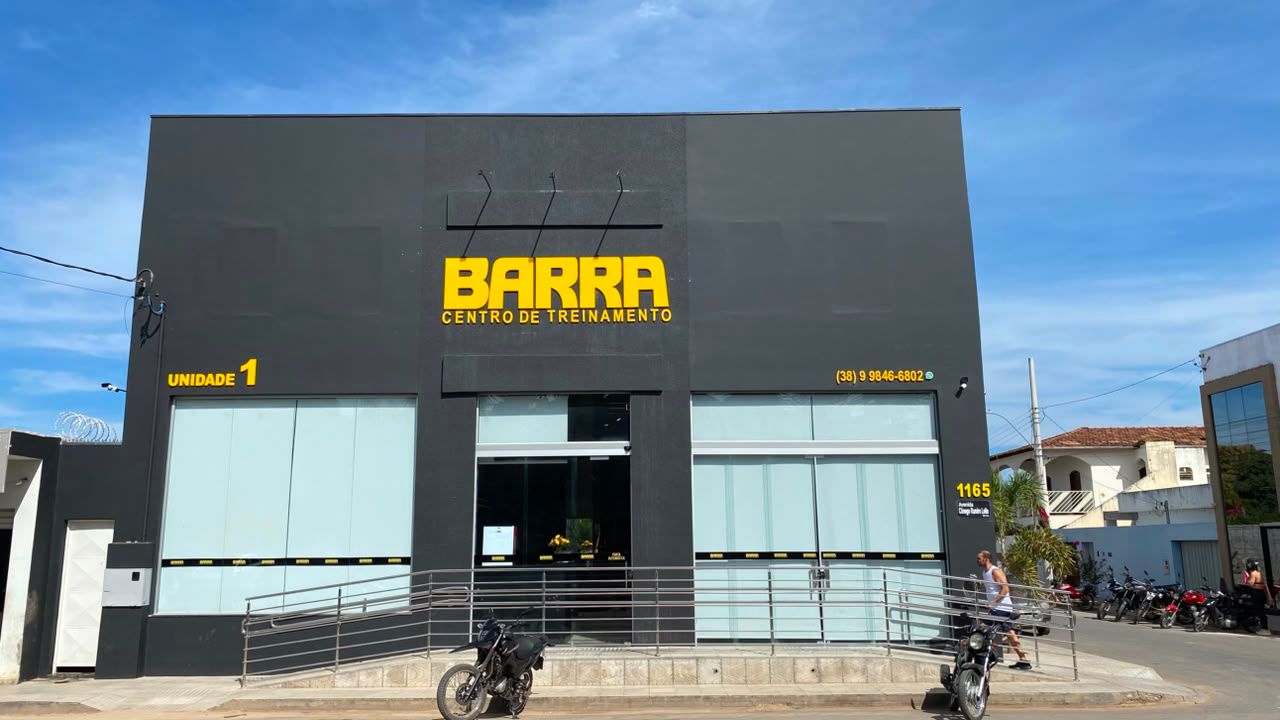 Imagem da estrutura da academia
