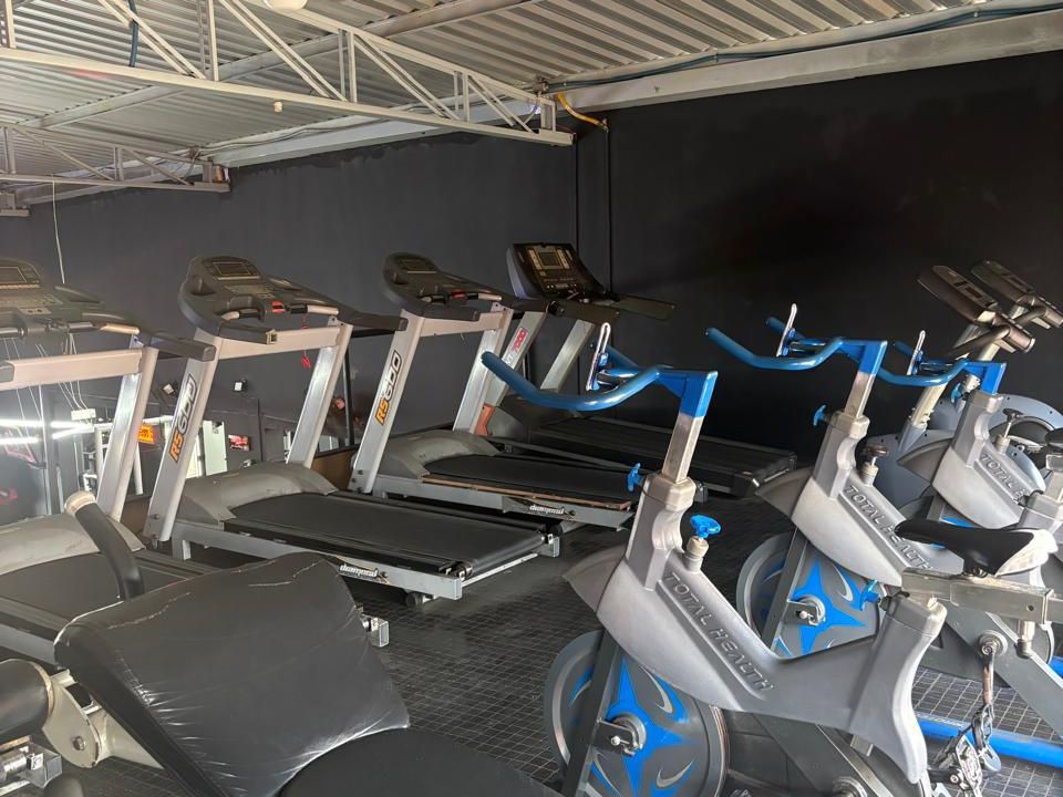 Imagem da estrutura da academia