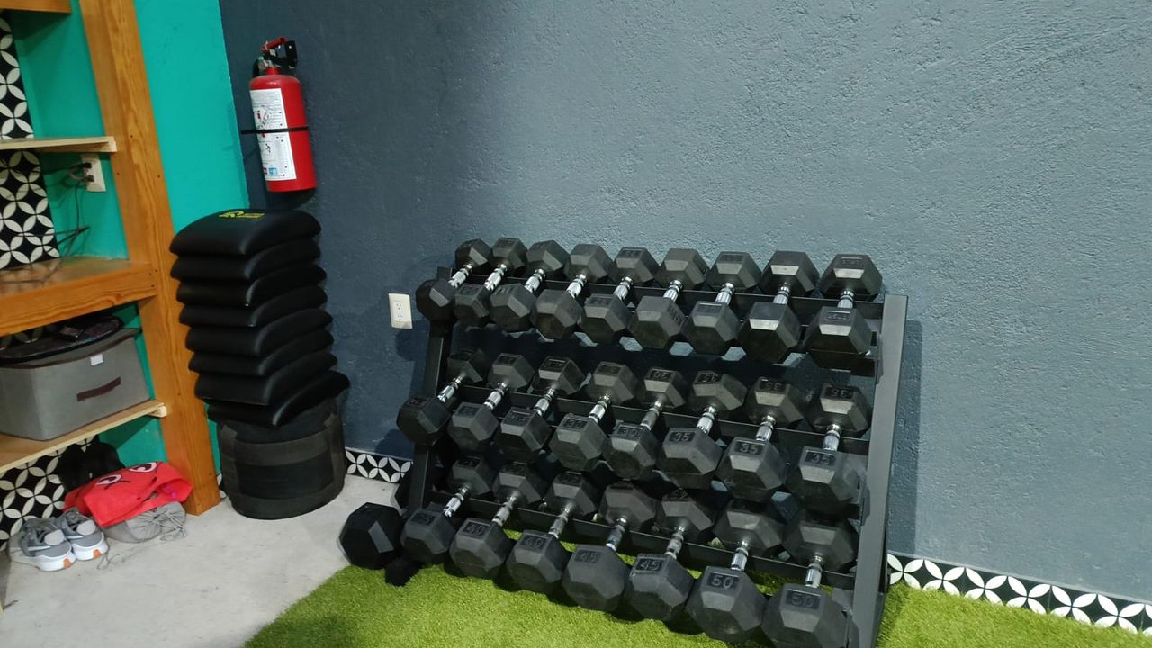 Imagem da estrutura da academia