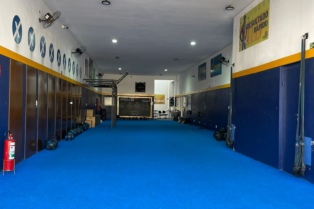 Imagem da estrutura da academia