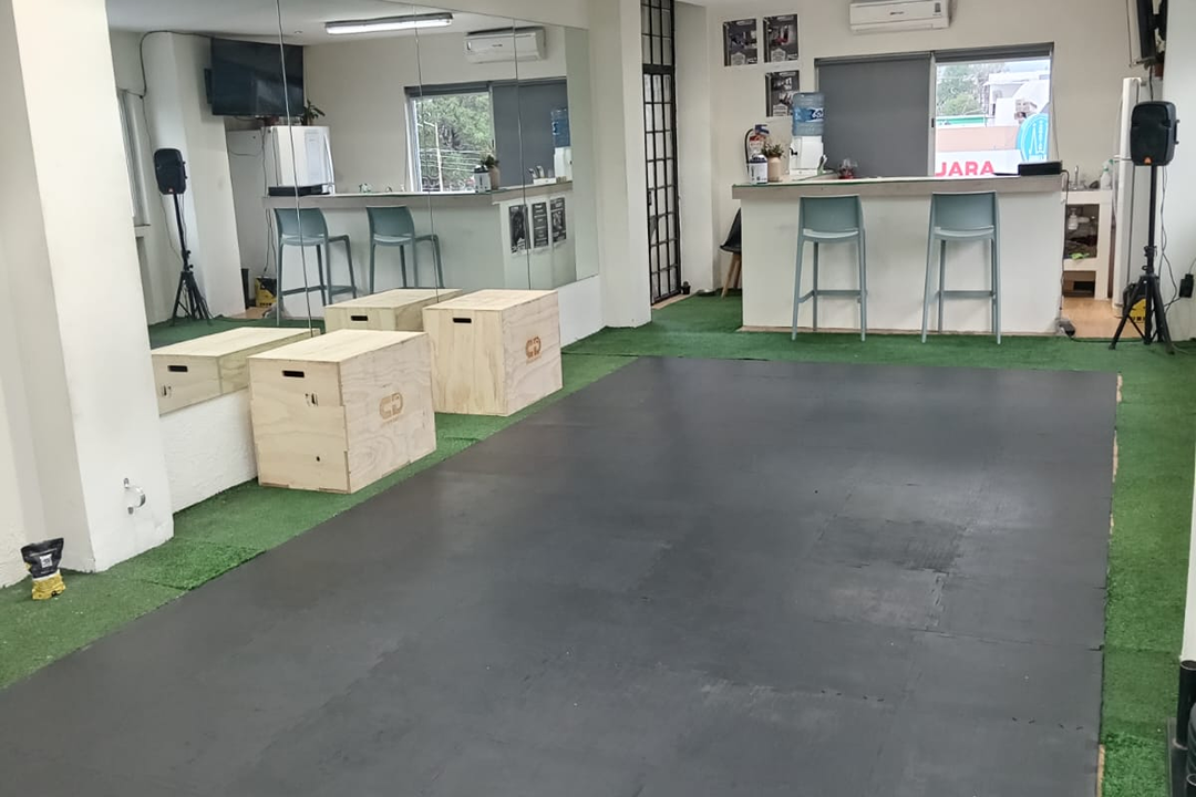 Imagem da estrutura da academia