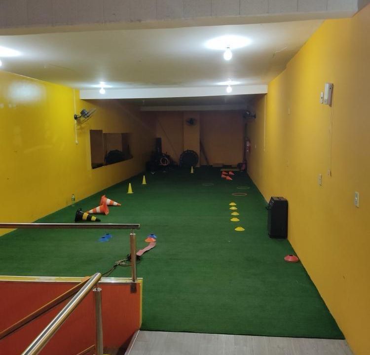 Imagem da estrutura da academia