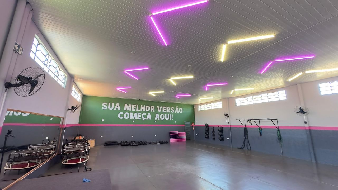 Imagem da estrutura da academia