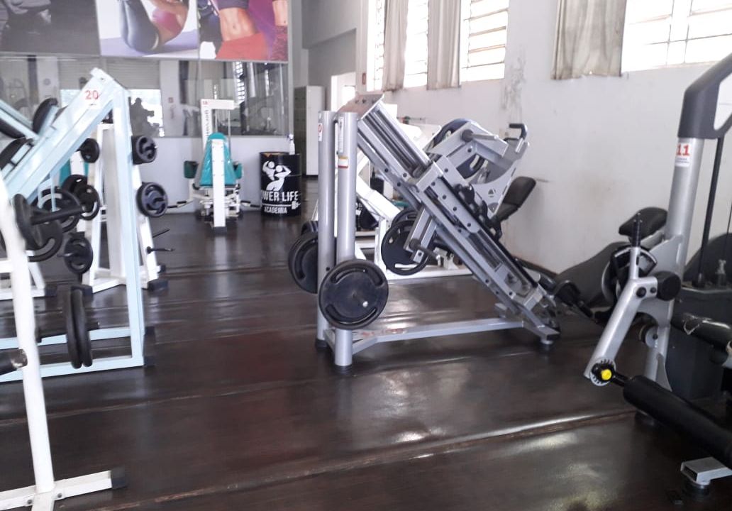 Imagem da estrutura da academia