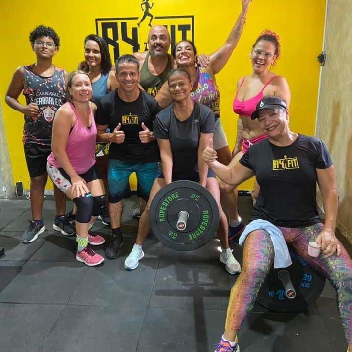 Imagem da estrutura da academia